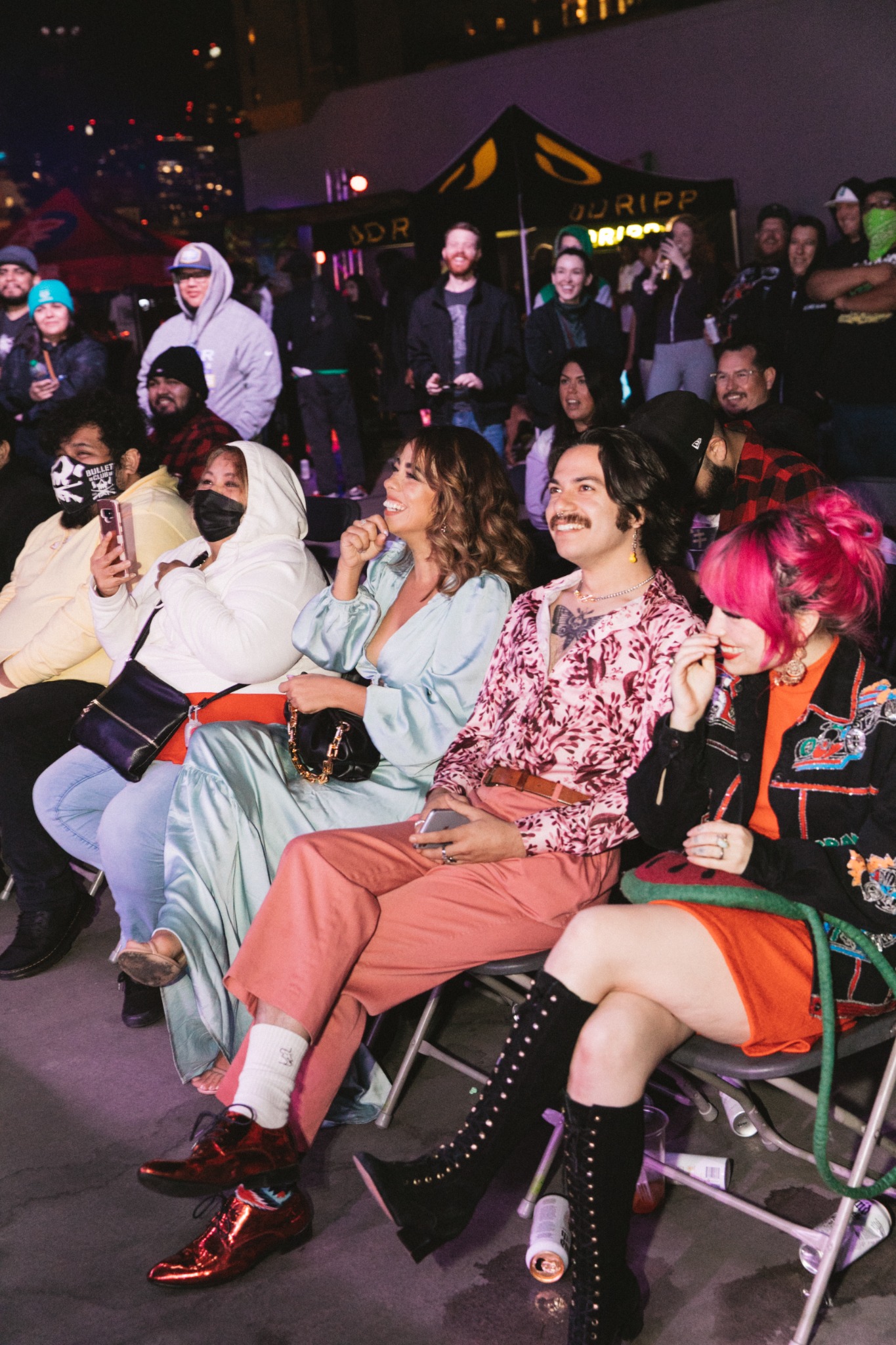 Audience members during Mota Mania. Photo: Hazy.